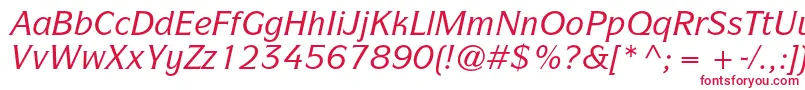 ItcsymbolstdMediumitalic Font – Red Fonts