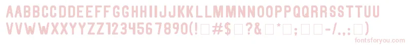 ThorneN Font – Pink Fonts on White Background