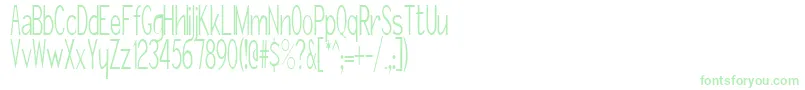 GirthControl Font – Green Fonts