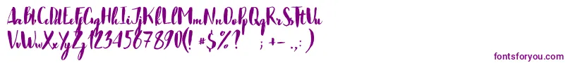 JustBelieve Font – Purple Fonts