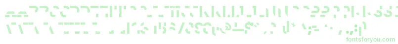 HomesteadTwo Font – Green Fonts on White Background