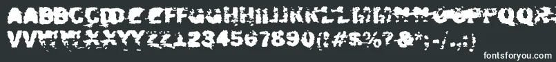 Шрифт Xposed – белые шрифты на чёрном фоне