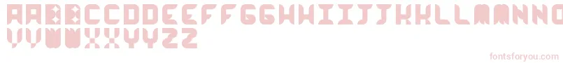 WorkworkworkBeta Font – Pink Fonts on White Background