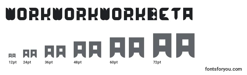 WorkworkworkBeta Font Sizes