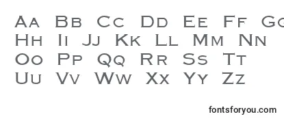 GraverplateRegular Font