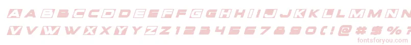Voxboxtitleital Font – Pink Fonts on White Background
