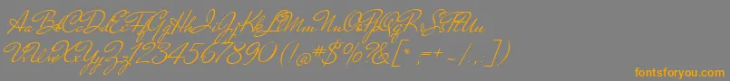 Más sobre la fuente MrDehaviland fuente MrDehaviland – Fuentes Naranjas Sobre Fondo Gris