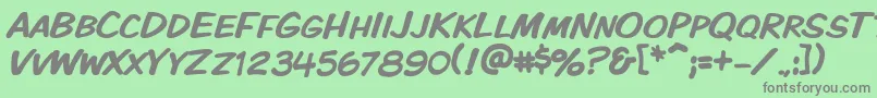 Más sobre la fuente Vtckomixationsc fuente Vtckomixationsc – Fuentes Grises Sobre Fondo Verde