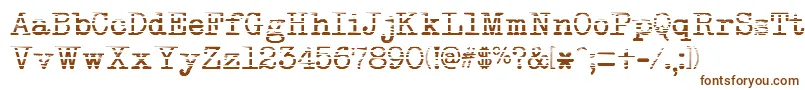 NeobulletinGradient Font – Brown Fonts