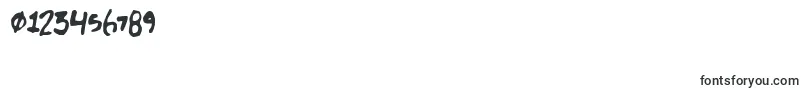 Glue Font – Fonts for Numbers and Digits