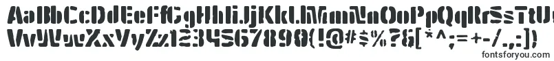 HybreadirtyRegular-fontti – Alkavat H:lla olevat fontit