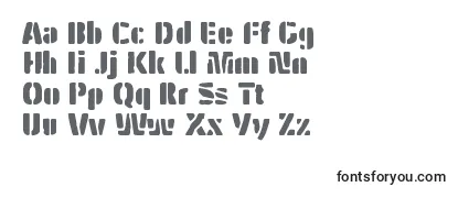 HybreadirtyRegular-fontti