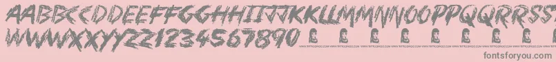 Подробнее о шрифте MotherInLaw Шрифт MotherInLaw – серые шрифты на розовом фоне