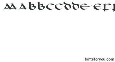 Unciaal font – celtic Fonts