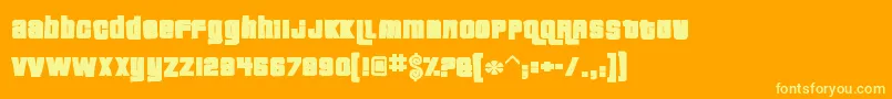 More about Pricedownink Font Pricedownink Font – Yellow Fonts on Orange Background