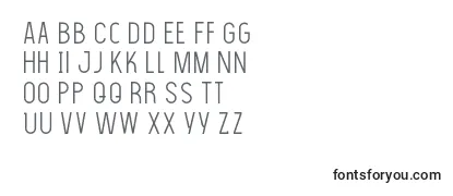 Thelightfont Font