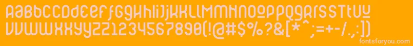 En savoir plus sur la police RulerModern Police RulerModern – polices roses sur fond orange