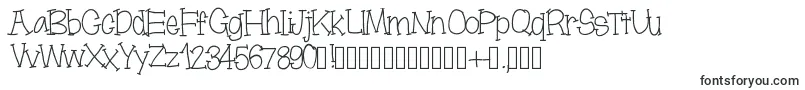 Moonbeamslikerain-fontti – Fontit Linuxille