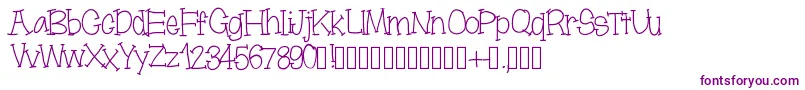 Moonbeamslikerain Font – Purple Fonts