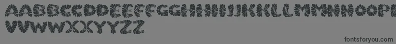 Marmeladpersonaluse Font – Black Fonts on Gray Background