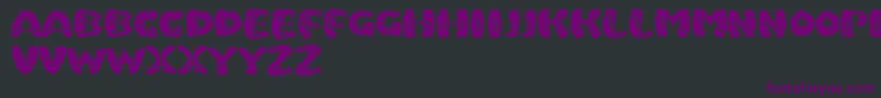 Marmeladpersonaluse Font – Purple Fonts on Black Background