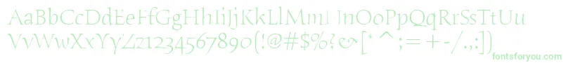 HumanaSerifItcLight Font – Green Fonts