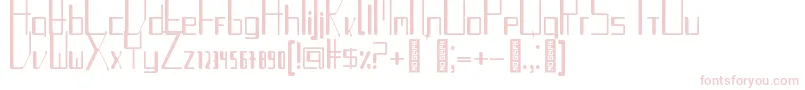 TurntableauxRegular Font – Pink Fonts on White Background