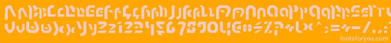 En savoir plus sur la police OmnicronNormal Police OmnicronNormal – polices roses sur fond orange