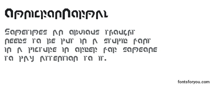 Review of the OmnicronNormal Font