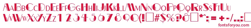 BealevarigatedRegular Font – Red Fonts