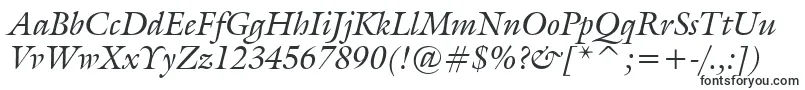 GalleryItalic Font – Sharp Fonts