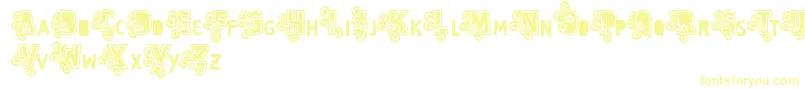Vtks Caps Loco Font – Yellow Fonts