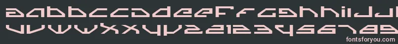 SpylordExpanded Font – Pink Fonts on Black Background
