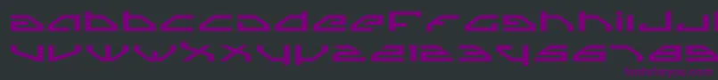 SpylordExpanded Font – Purple Fonts on Black Background