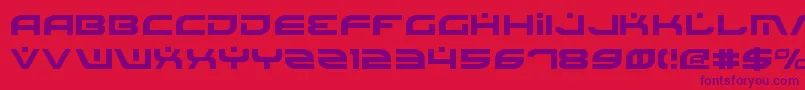 fuente Battlefield – Fuentes Moradas Sobre Fondo Rojo