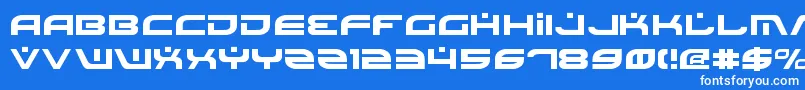 Battlefield-fontti – valkoiset fontit sinisellä taustalla