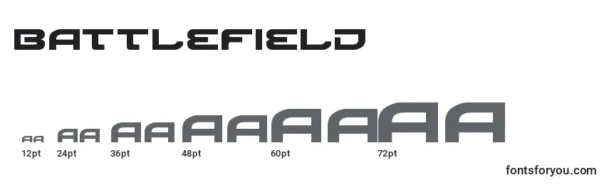 Размеры шрифта Battlefield