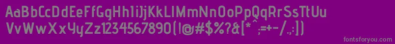 Шрифт AdventproBold – серые шрифты на фиолетовом фоне