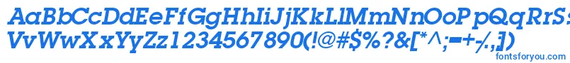 TorrentgraphicsskSemibold Font – Blue Fonts on White Background