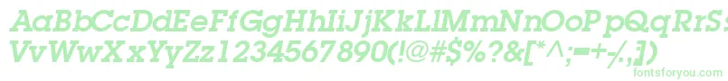 TorrentgraphicsskSemibold Font – Green Fonts