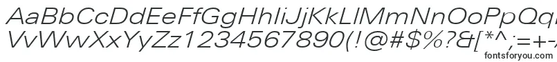 UniversNextProLightExtendedItalic Font – Fonts for Adobe Reader