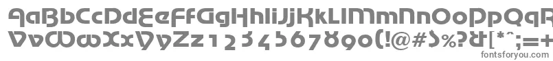 Шрифт MarinaRegularDb – серые шрифты
