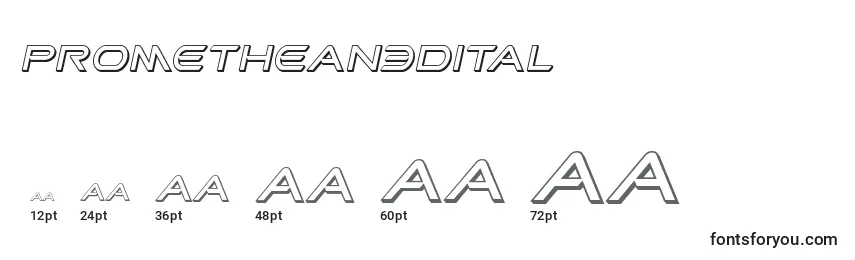 Promethean3Dital Font Sizes
