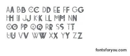 Шрифт Tetradecorative