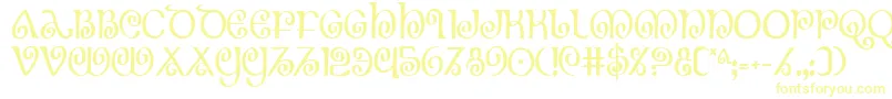 Theshirec Font – Yellow Fonts