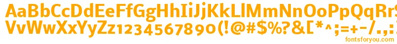 NobileBold Font – Orange Fonts