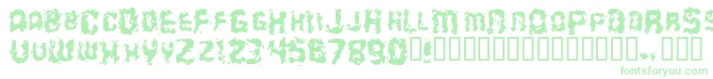 Puke Font – Green Fonts