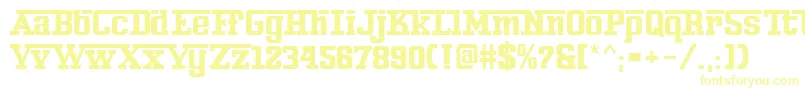 Ferro Font – Yellow Fonts