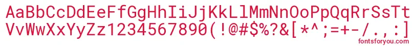 RobotomonoRegular Font – Red Fonts