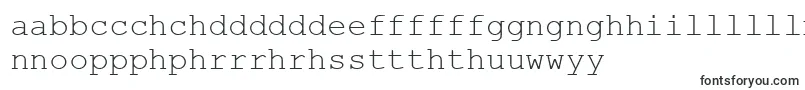 Carrier Font – Welsh Fonts